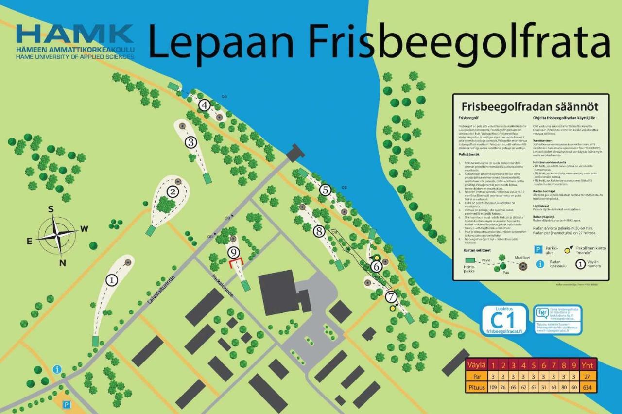 Lepaan Kesaehostelli Exterior foto